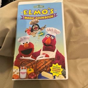 Elmo’s magic cookbook VHS tape
